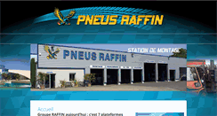 Desktop Screenshot of pneus-raffin.com